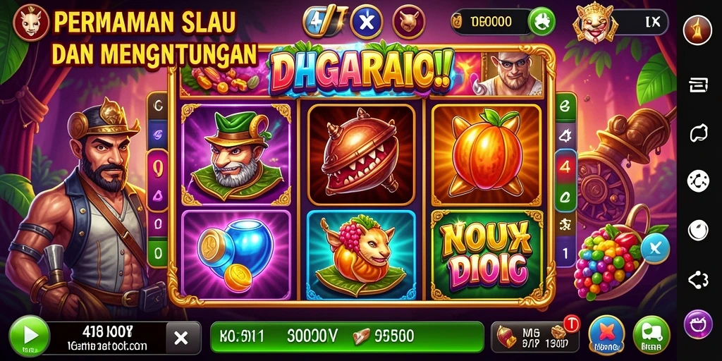 Screenshot 47F menampilkan gameplay slot yang menarik dan interaktif.