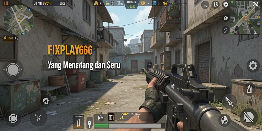 Tampilan gameplay FIXPLAY666 yang mendebarkan dan penuh aksi.
