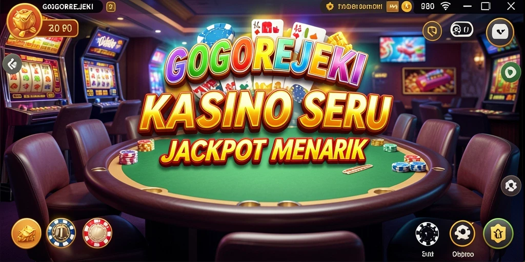 Tampilan gameplay menarik dari GOGOREJEKI dengan efek visual yang memukau.