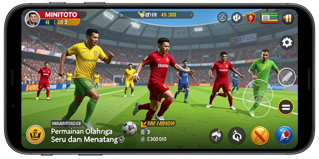Tampilan gameplay seru MINITOTO yang memikat para pemain olahraga.
