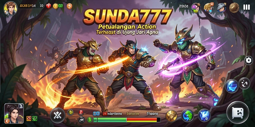 Tampilan gameplay SUNDA777 yang penuh aksi dan menegangkan.
