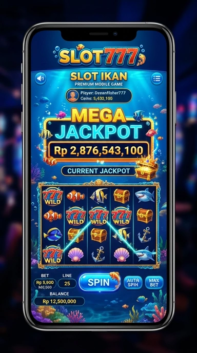 Tampilan antarmuka slot777 yang sederhana dan menarik.